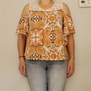 Paisley Print Blouse